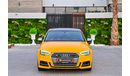Audi S3 2,446 P.M | 0% Downpayment | Full Option | Magnificent Condition!