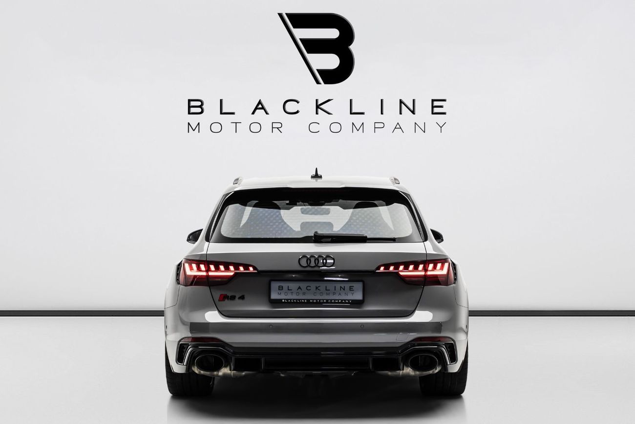 أودي RS4 2024 Audi RS4, 2027 Audi Warranty + 2029 Audi Service Contract, Carbon Bucket Seats, Low KMs, GCC