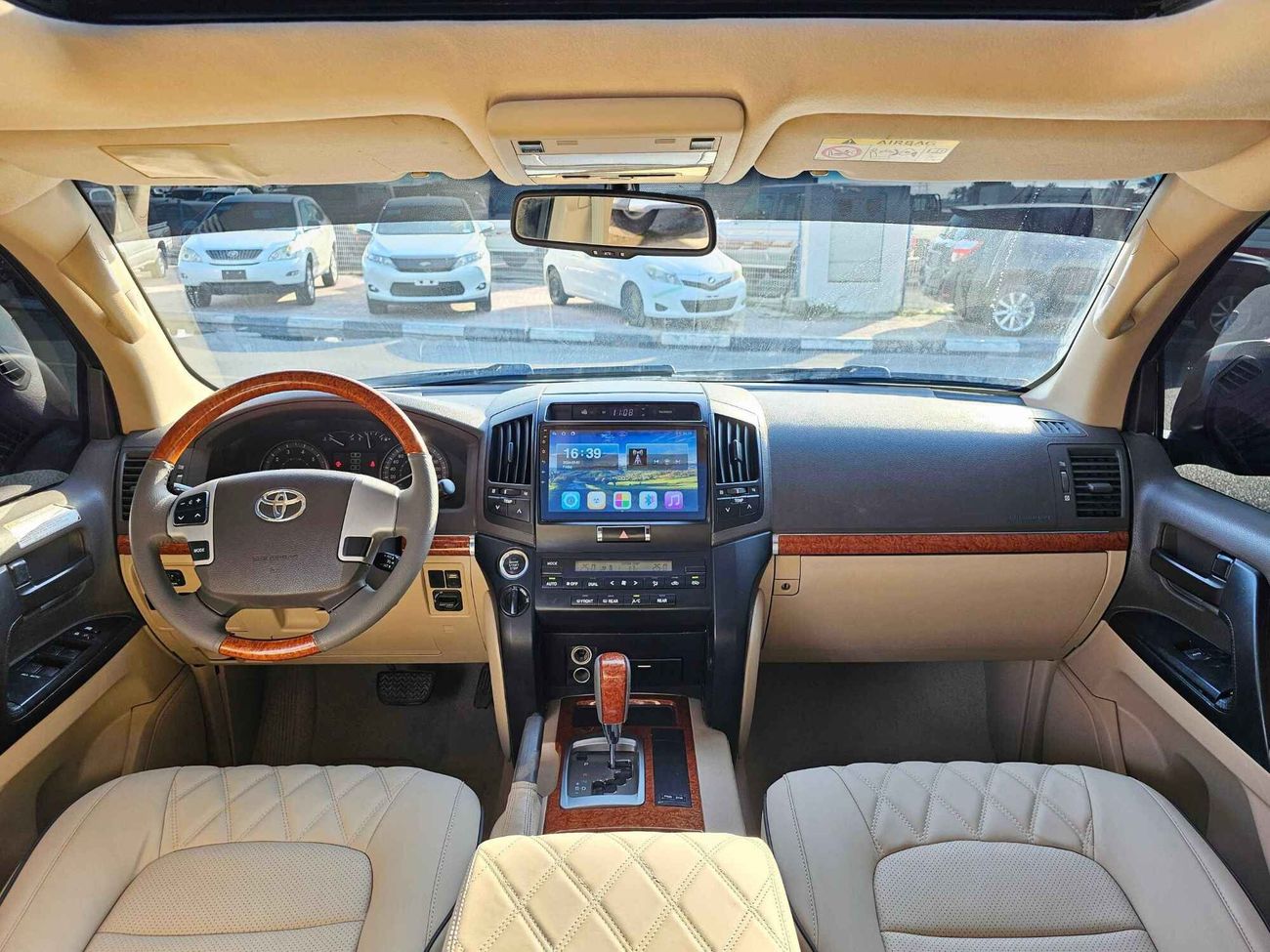 تويوتا لاند كروزر / GXR V6 / SUNROOF / FULL OPT / ORG  SHAPE / LOT#16404