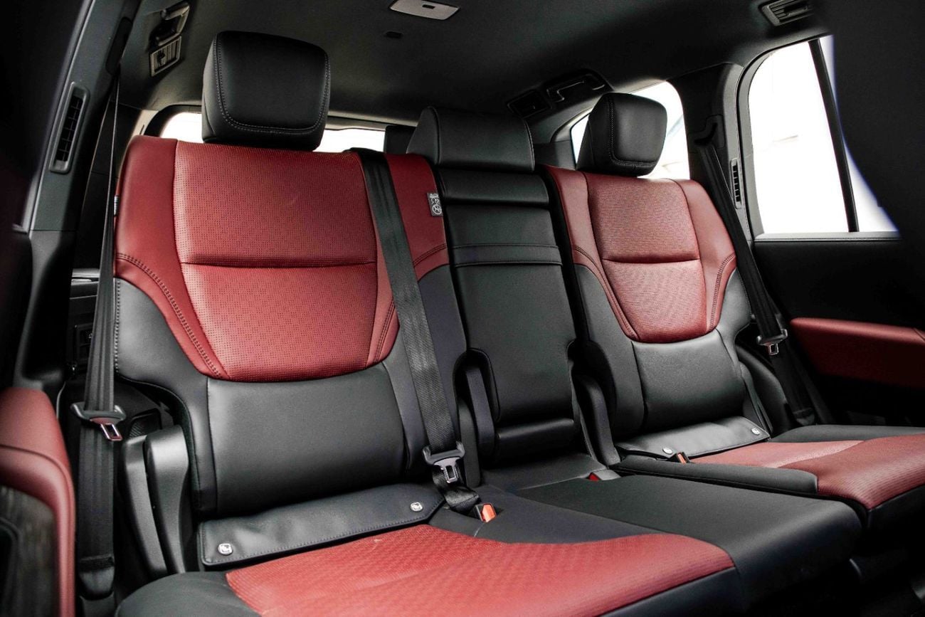 Toyota Land Cruiser VXR LC300 VXR Z 3.3L - Precious White Pearl Inside Black & Red | Export Only