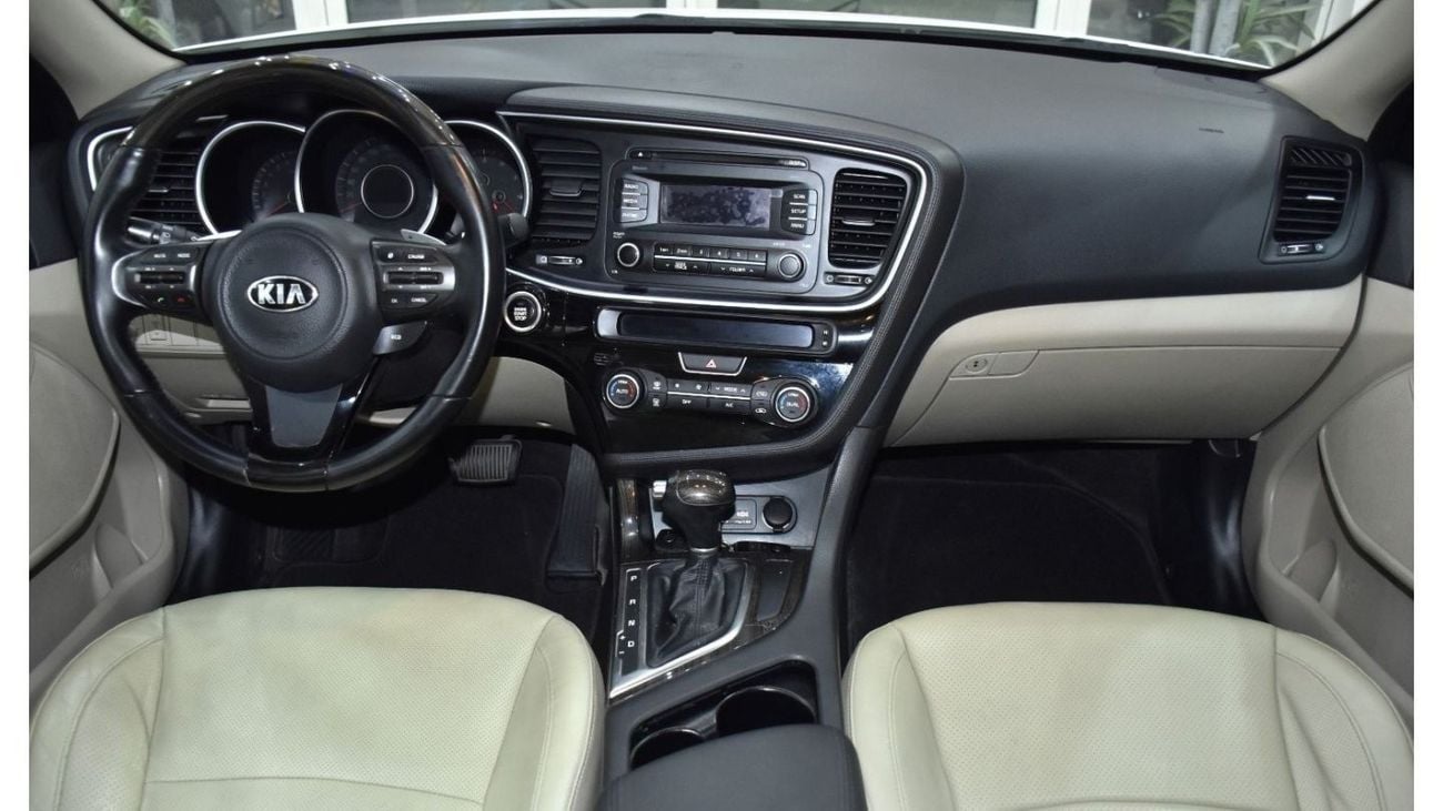 Kia Optima EXCELLENT DEAL for our KIA Optima ( 2016 Model ) in White Color GCC Specs