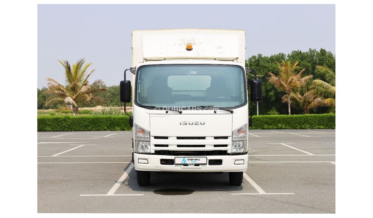 إيسوزو NPR LONG CHASSIS WATER DELIVERY SHUTTER BOX - DIESEL | GCC SPECS | READY TO DRIVE