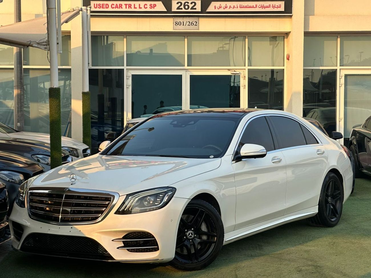 Mercedes-Benz EQS 450 SUV MERCEDES BENZ AMG S450 GCC 2019 Original Paint Zero accidents Fulloption