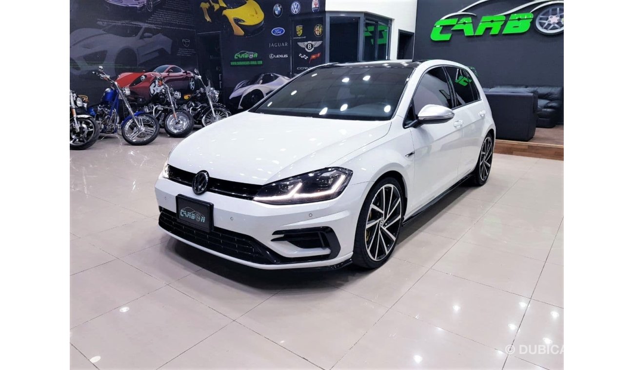 Volkswagen Golf VW GOLF R 2019 GCC CAR STILL UNDER DEALER WARRANTY IN PERFECT CONDITION