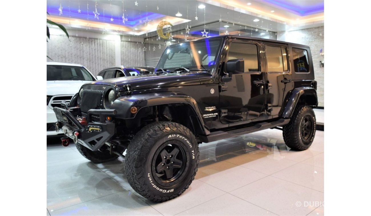 Used EXCELLENT DEAL for our Jeep Wrangler Unlimited SAHARA 2008 Model!! in  Black Color! GCC Specs 2008 for sale in Dubai - 428800