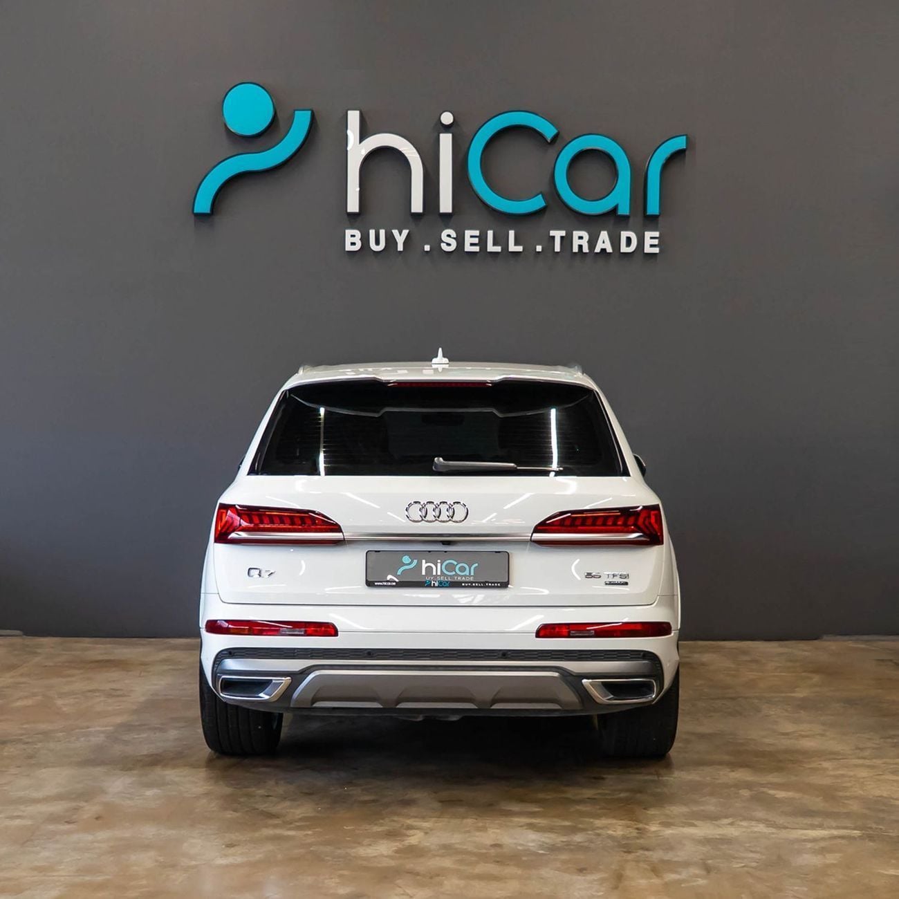 Audi Q7 55 TFSI quattro S-Line 3.0L AED  2,299 P.M • 0% Downpayment • Audi Q7 55 TFSI quattro S-Line • 1 Yea