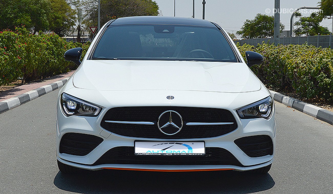 Mercedes-Benz CLA 200 2020, Edition 1, GCC, 0km w/ 2Yrs Unlimited Mileage Warranty + 3Yrs or 60,000km Free Service at EMC