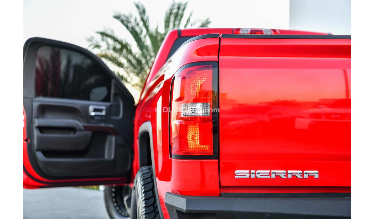 GMC Sierra MODIFIED - Agency Modified - Loaded - AED 1,841 PM! - 0% DP