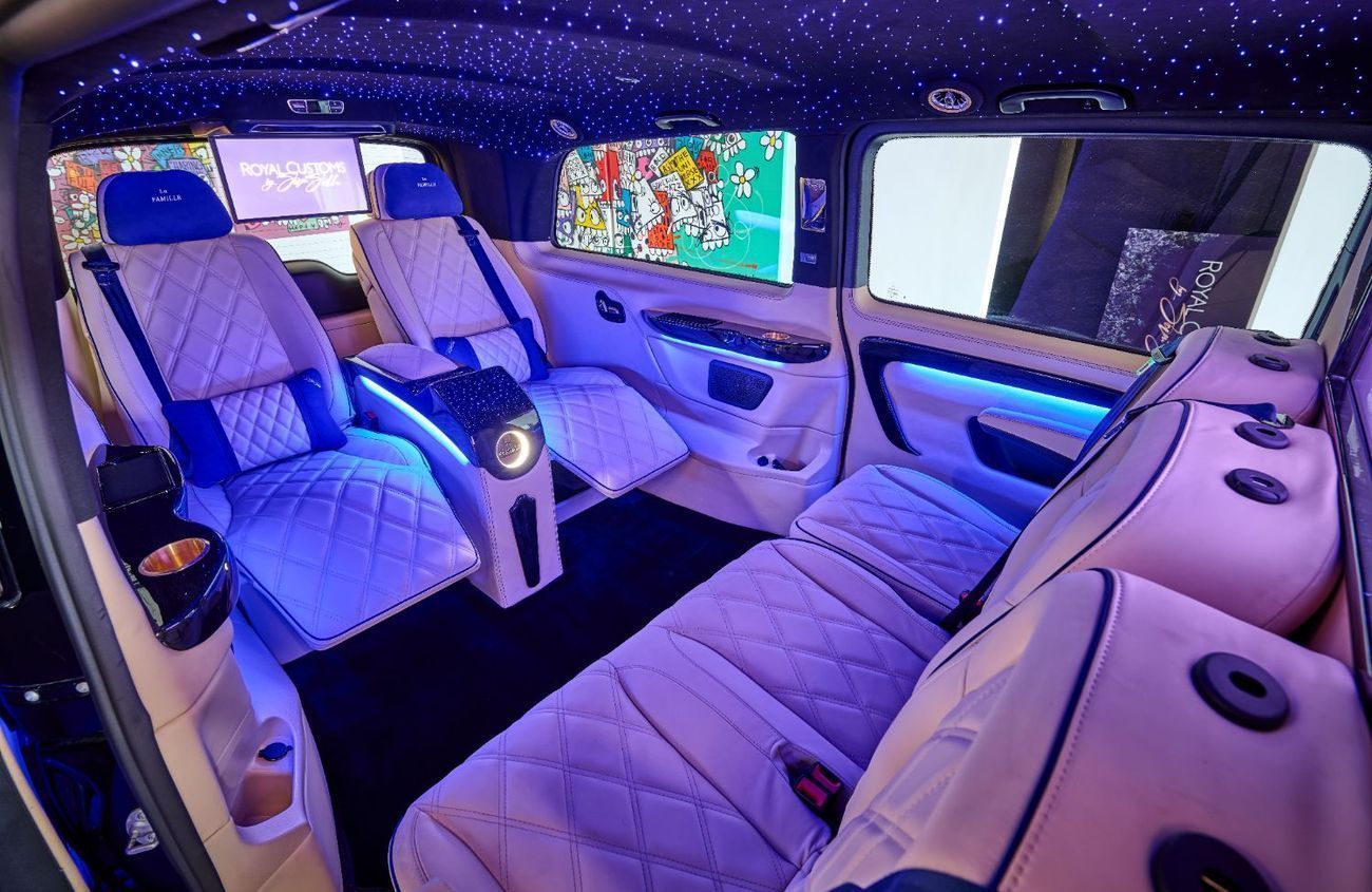 مرسيدس بنز V 300 2026 “LA FAMILLE” – 1 Of 10 CONCEPT - Handcrafted by ROYAL CUSTOMS in Dubai