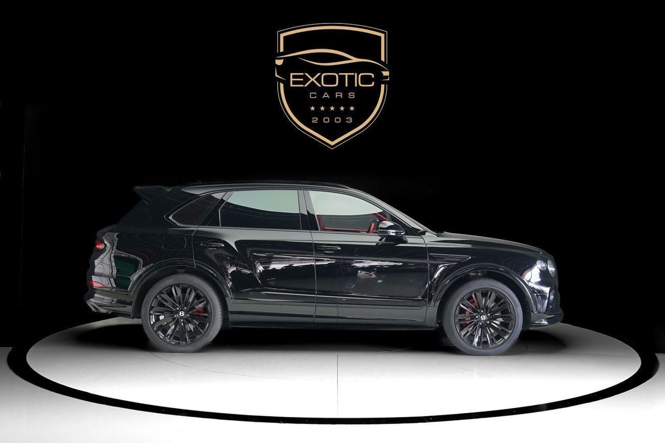 Bentley Bentayga SPEED SPEEED BLACK EDITION W12