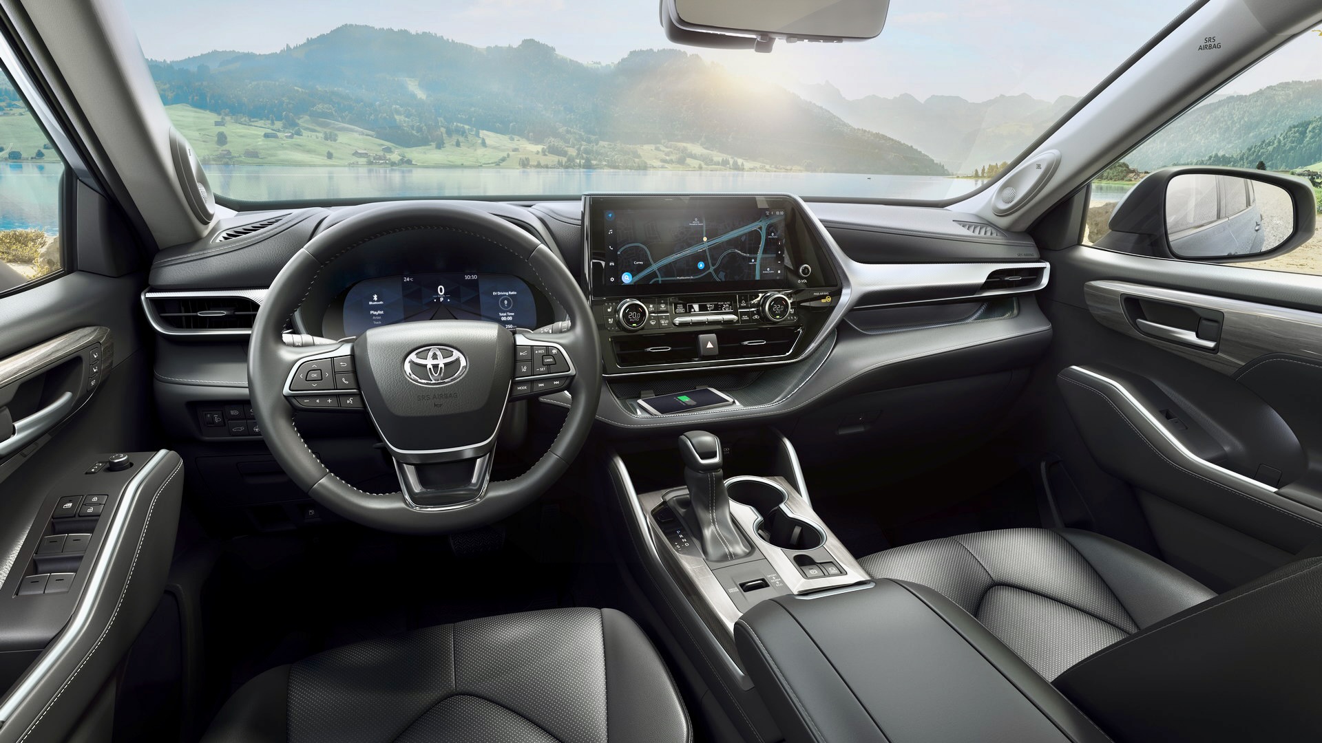 Toyota Kluger interior - Cockpit