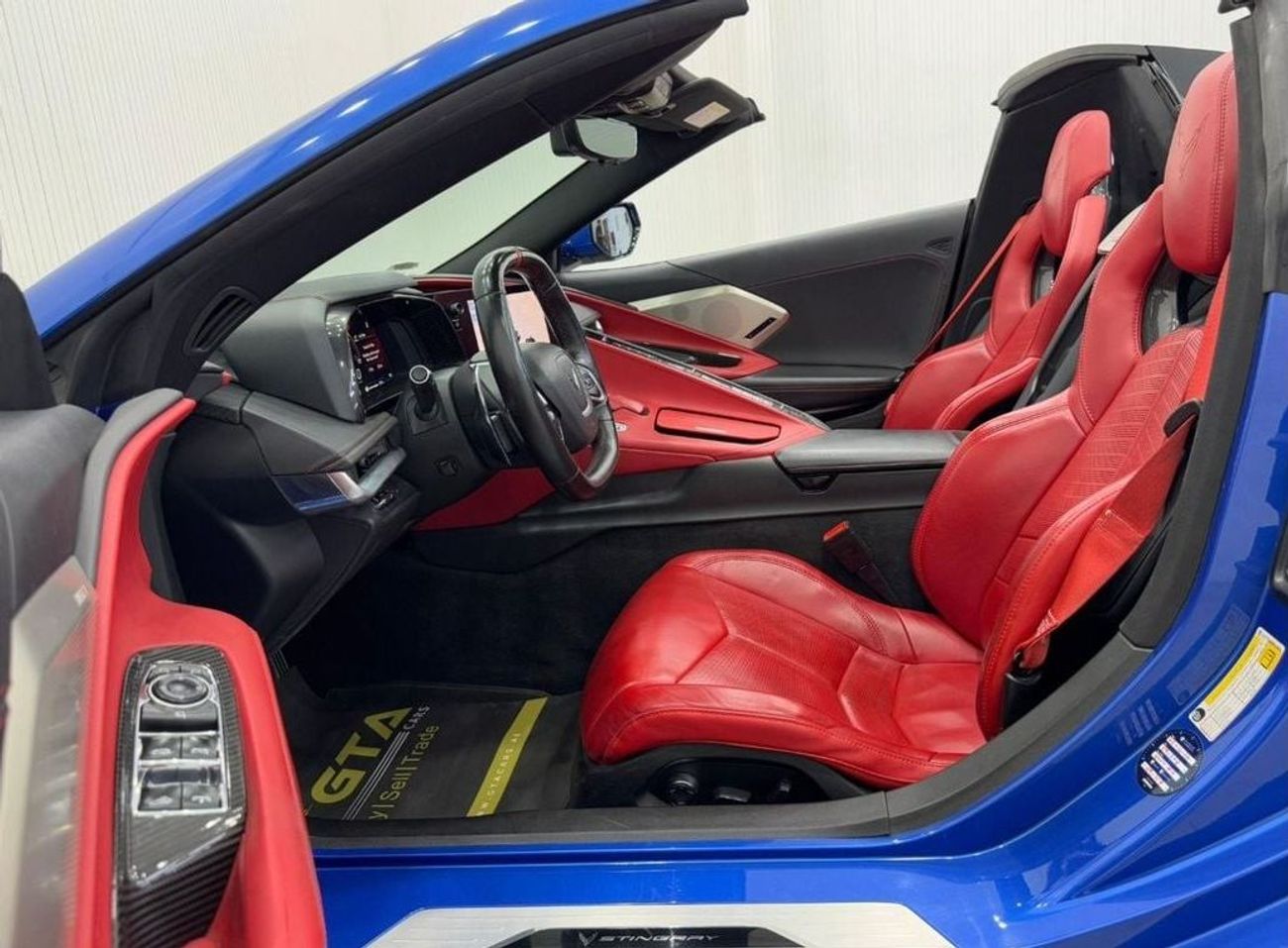 Chevrolet Corvette 3LT 6.2L (495 HP) Coupe 2021 Chevrolet Corvette 3LT, 1 Year Warranty, Full Service History, GCC