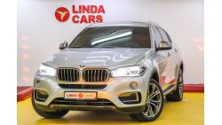 بي أم دبليو X6 BMW X6 X-Drive 35i  2016 GCC under Agency Warranty with Zero Down-Payment.