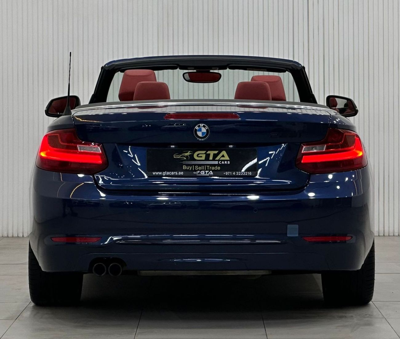 BMW 228i Std 2016 BMW 228i Convertible, 2025 BMW Service Contract, Full BMW Service History, GCC