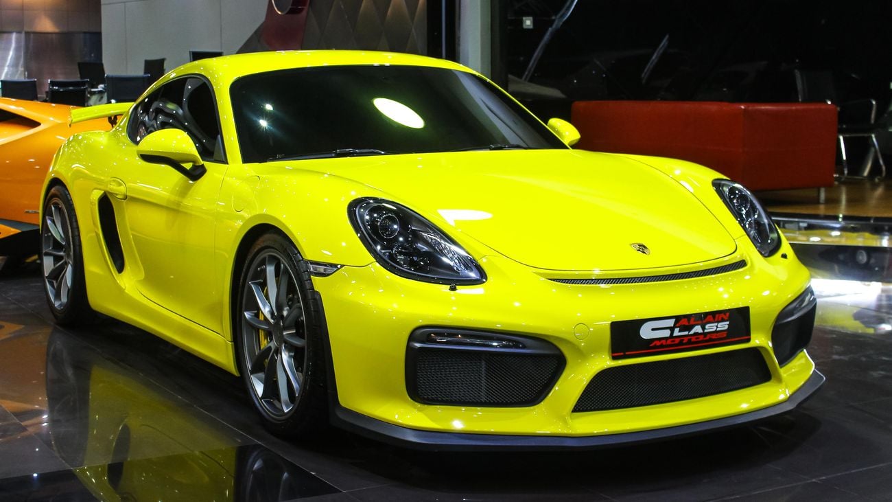 بورش كايمان 718 GT4