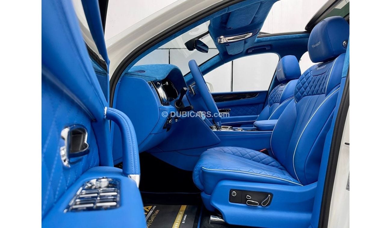 Bentley Bentayga Special Edition 2017 Bentley Bentayga Mansory W12, Only 1 in UAE Special Blue Interior, Full History