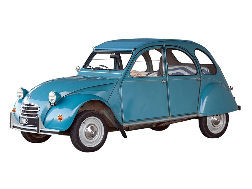 سيتروين 2 CV cover - Front Left Angled