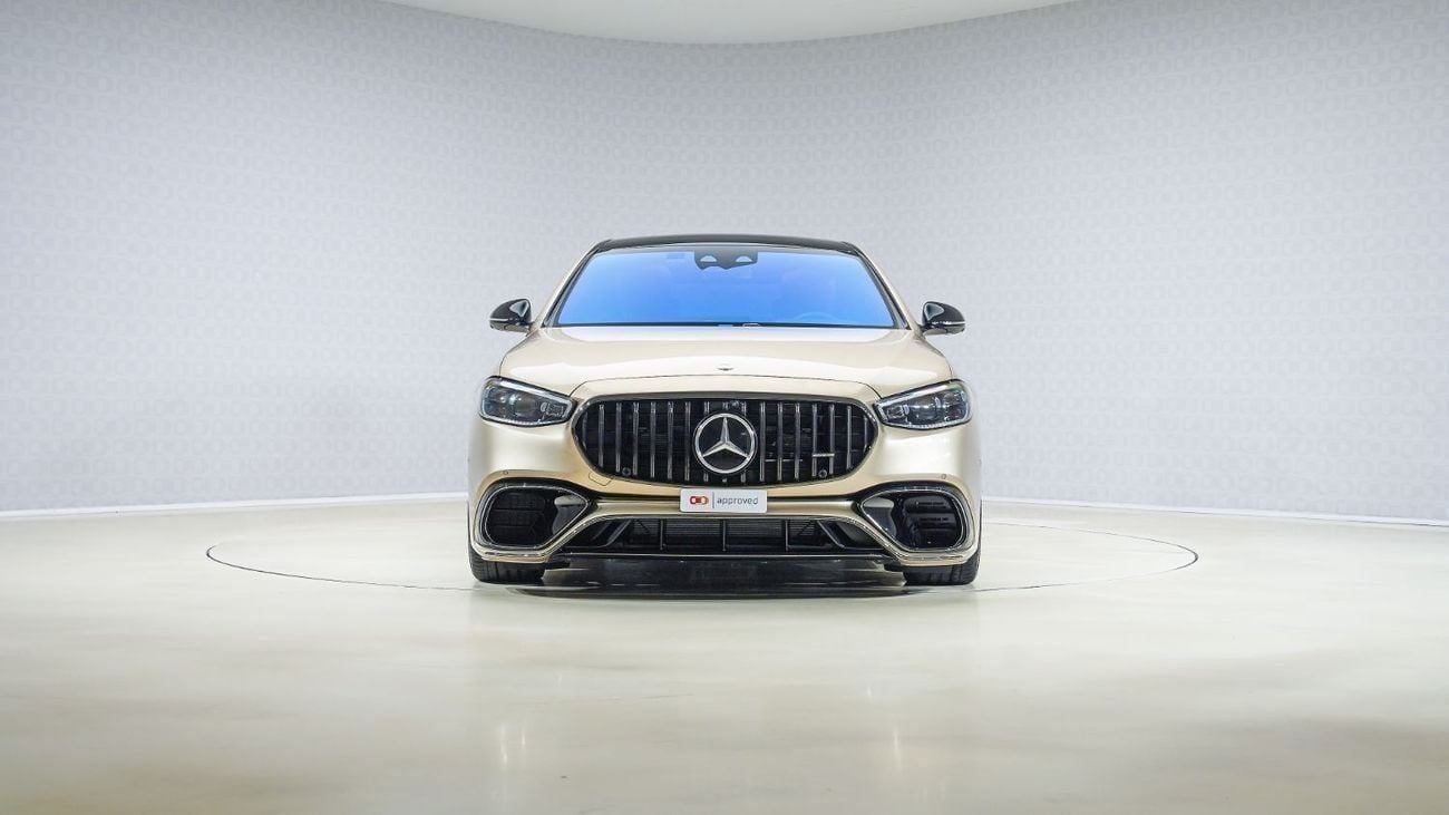 مرسيدس بنز S 63 AMG | AED 11,440 PM | Up to 3 Years Warranty