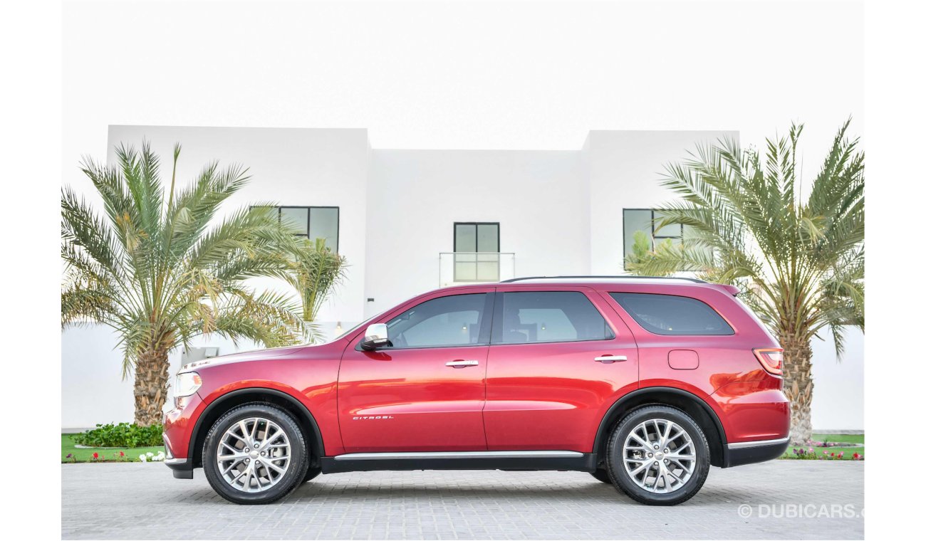 Dodge Durango V8 Citadel + Full Agency History - AED 1,449 PM! - 0% DP