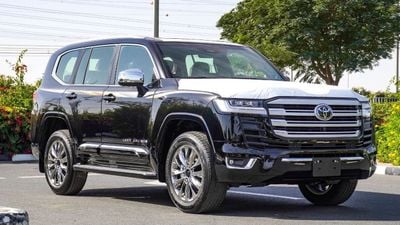 Toyota Land Cruiser ECT0077 - Toyota Land Cruiser 300 VX - 3.5L Petrol Auto GCC Black/Black