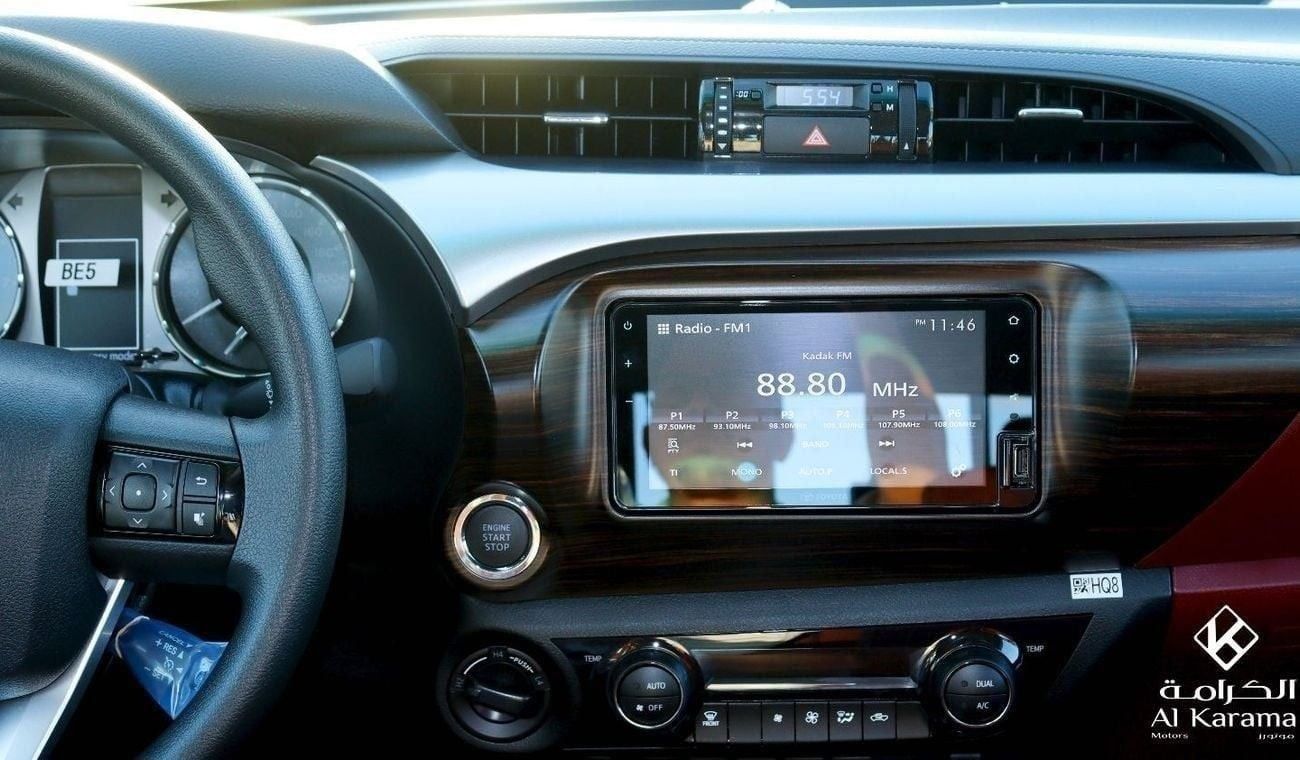 Toyota Hilux 2.7L | SR5 | PUSH START | BSM | Bedliner | WOODEN INTERIOR | GCC Specs