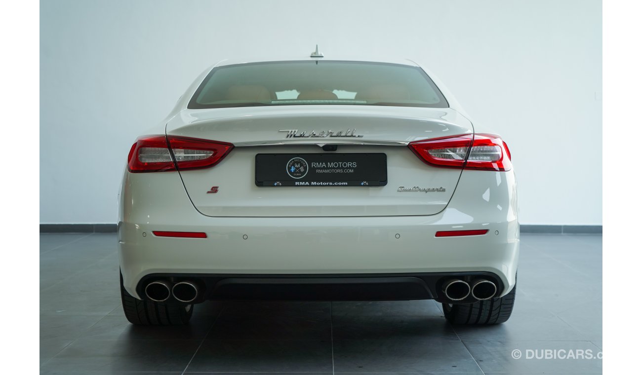 مازيراتي كواتروبورتي 2017 Maserati Quattroporte S (Low Mileage – Maserati Warranty)