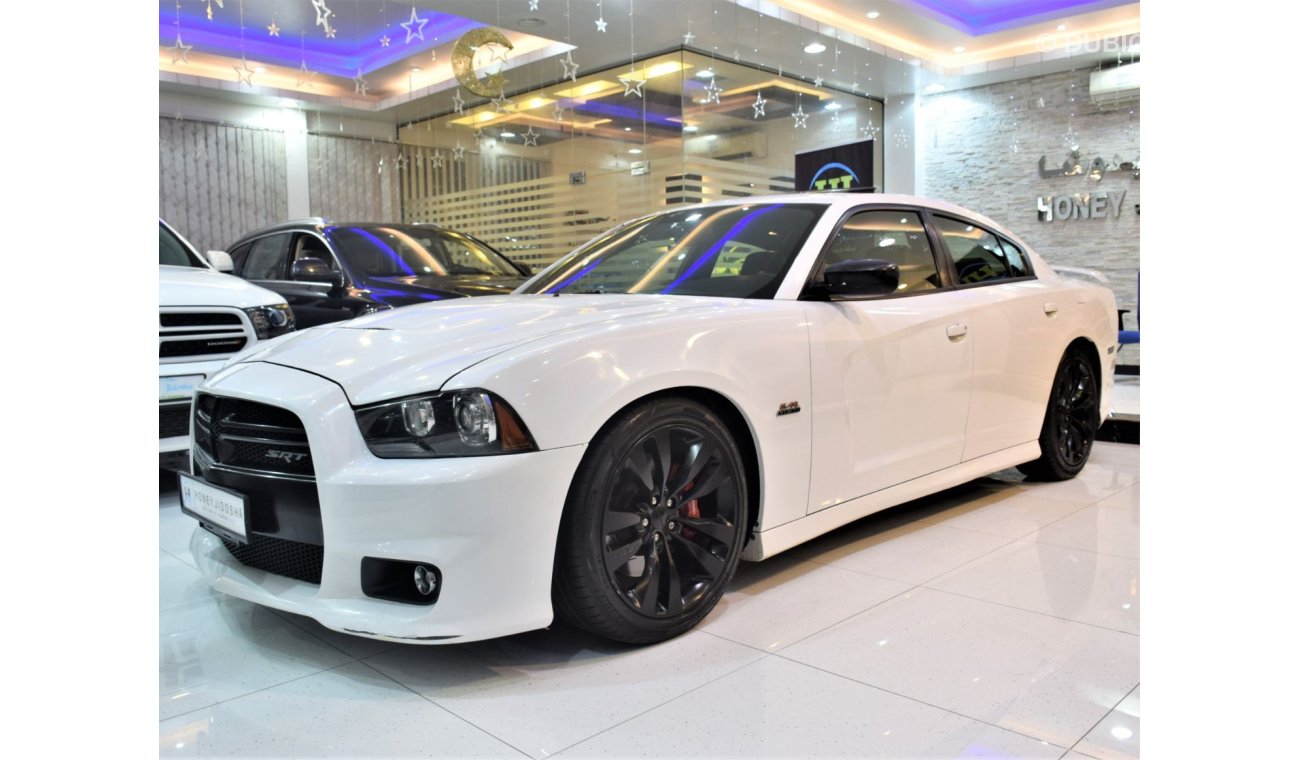 دودج تشارجر EXCELLENT DEAL for our Dodge Charger SRT8 6.4L HEMI 2013 Model!! in White Color! GCC Specs