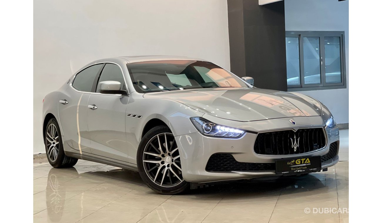 Maserati Ghibli 2016 Maserati Ghibli, Warranty, Service History, GCC