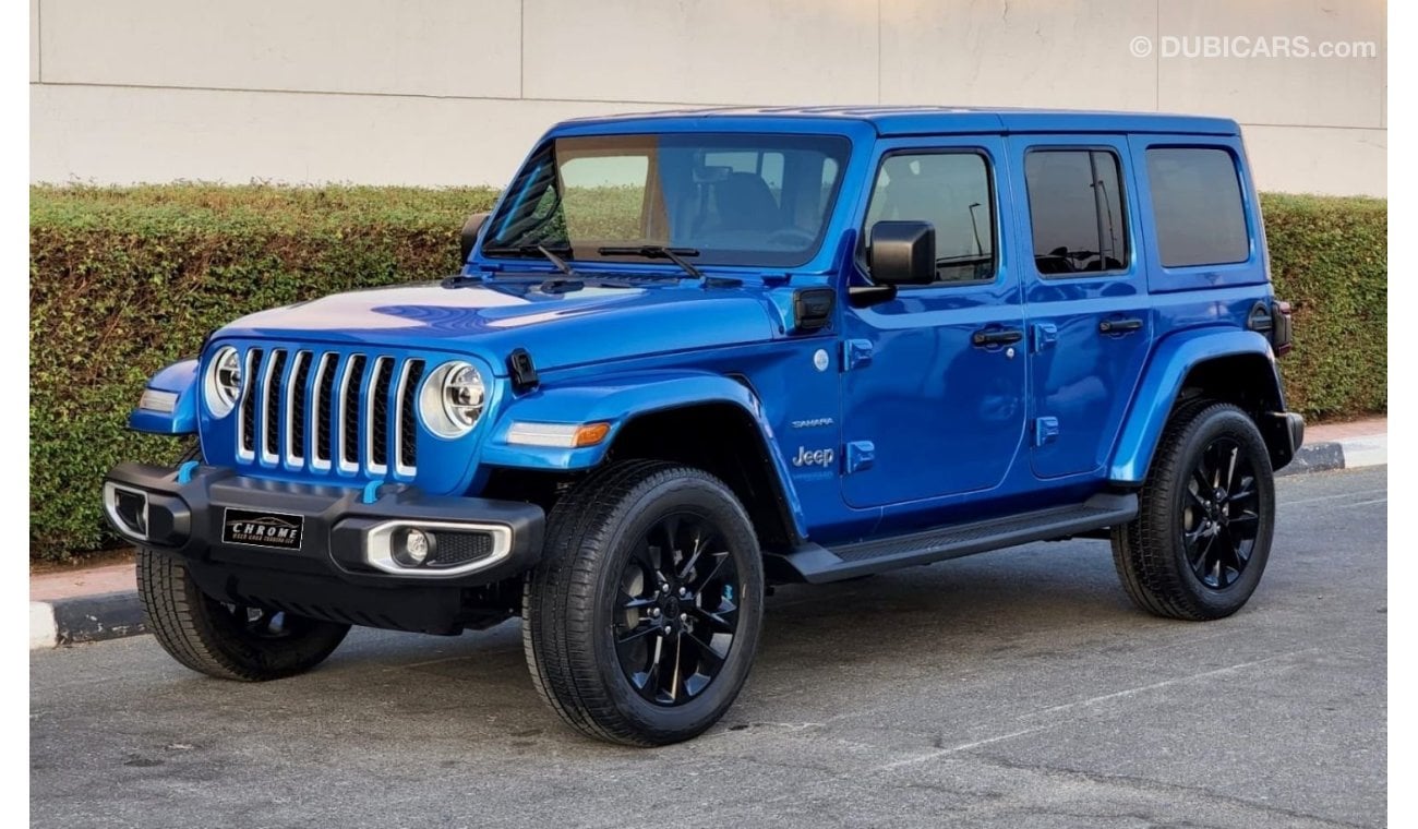 New 2022 JEEP WRANGLER UNLIMITED SAHARA 4XE (JL), 4DR SUV,ELECTRIC,HYBRID  AND PETROL, 4CYL  TURBO 2022 for sale in Dubai - 557166