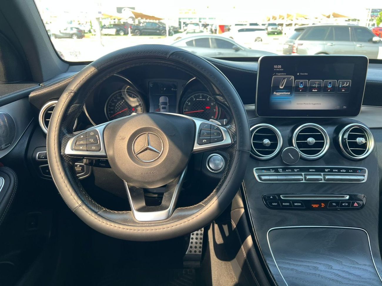 Mercedes Benz GLC 43 MERCEDES-BENZ GLC 2019.ENGINE 3.0L/V6