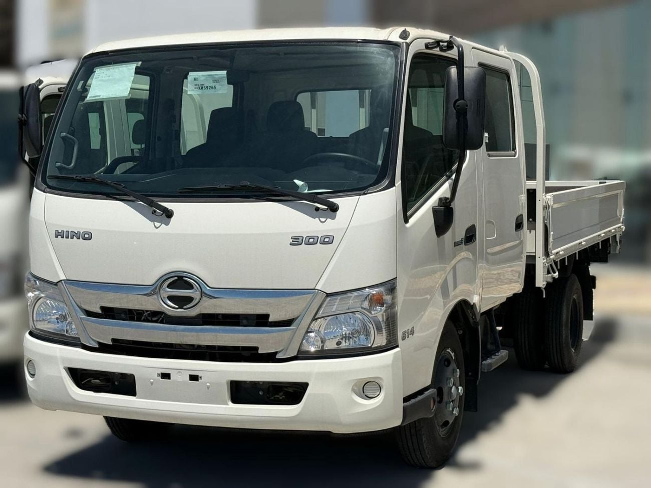 هينو 300 HINO 300 4.0L 614 D/C CARGO 4x2