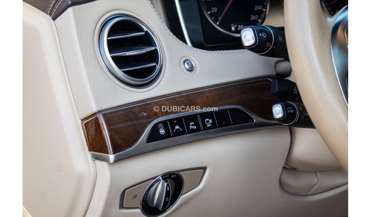Mercedes-Benz S 400 Std Mercedes S400 2014 Gulf specifications of Full Option without agency dye accidents Mileage : 105