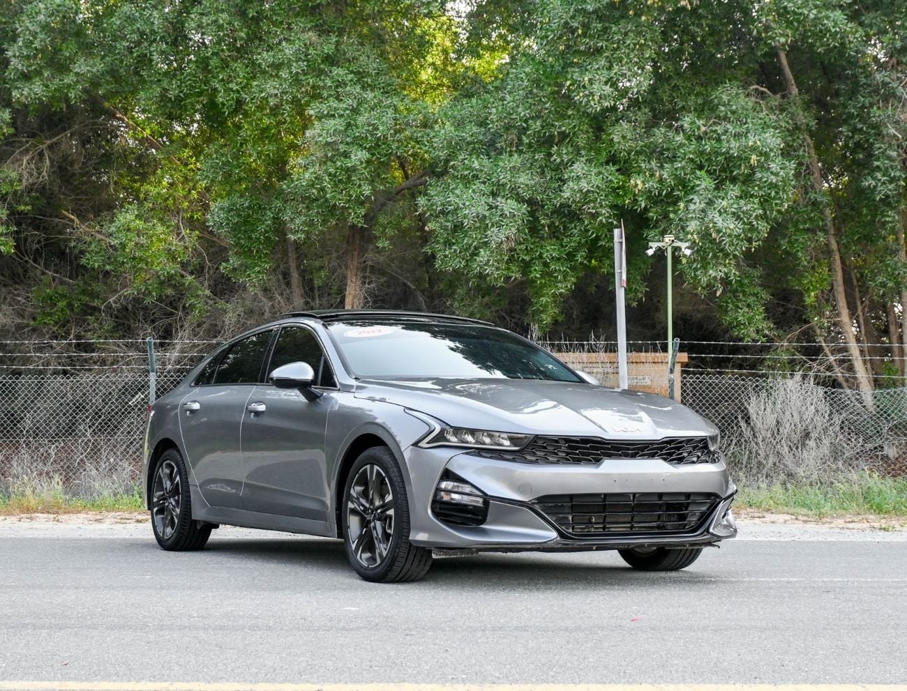 Kia K5 2.5L GDI EX Kia K5 2.5L, 2022 GCC, Full Option, Accident-Free Excellent Condition 1418 AED Monthly