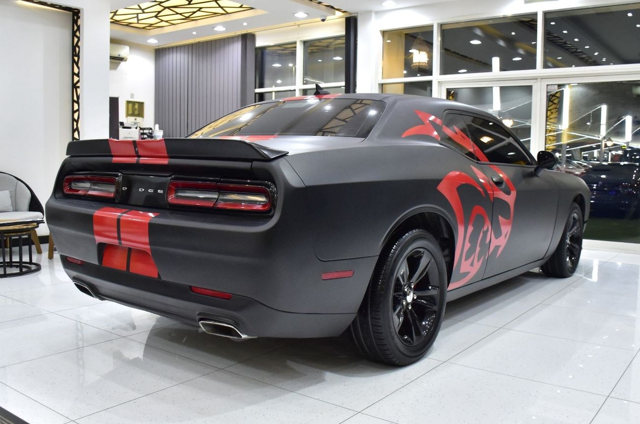 دودج تشالينجر EXCELLENT DEAL for our Dodge Challenger ( 2021 Model ) in Black Color American Specs