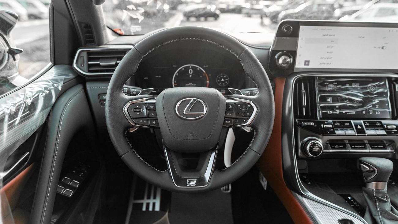 لكزس LX 600 2026 Lexus LX600 F-Sport 3.5L AT Petrol (Green-Red)