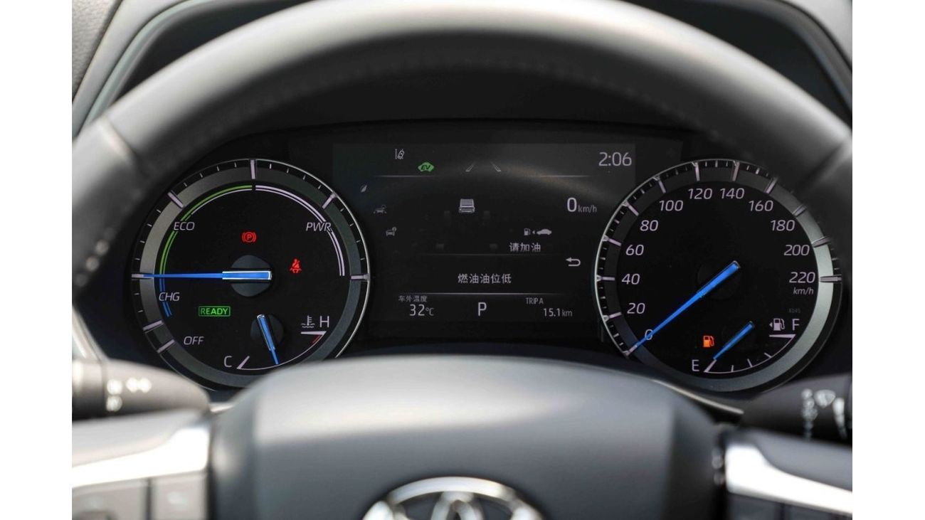 تويوتا هايلاندر تويوتا هايلاندر 2024 ديلوكس 4WD هايبرد - أبيض من الداخل أسود | للتصدير فقط