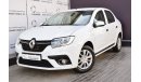 Renault Symbol AED 479 PM | 1.6L PE GCC DEALER WARRANTY