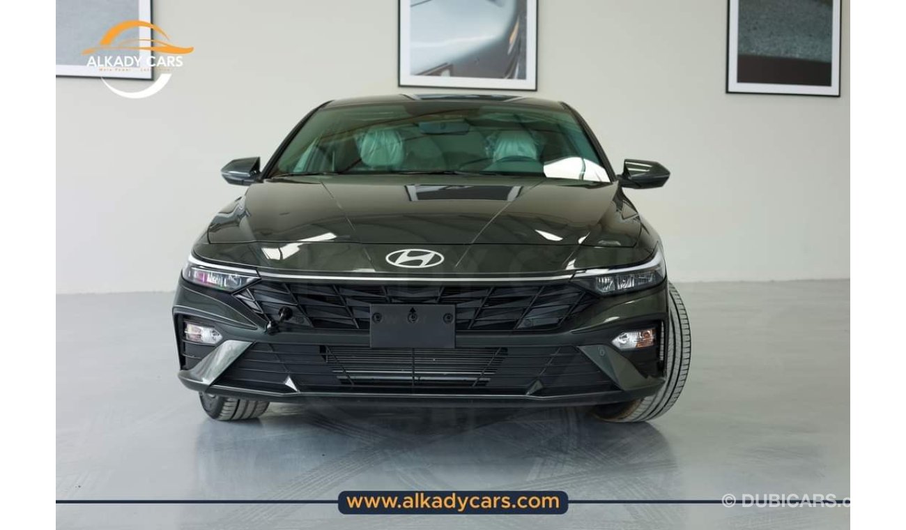 هيونداي إلانترا HYUNDAI ELANTRA 1.6L PREMIER PLUS MODEL 2024 GCC SPECS