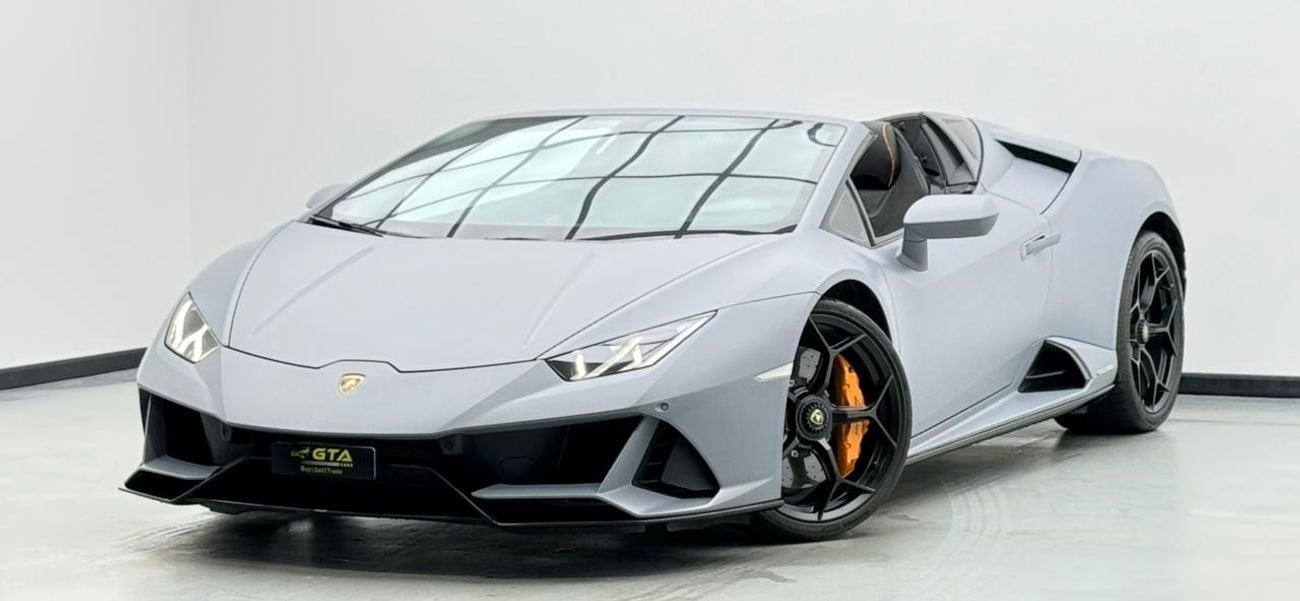 لامبورغيني هوراكان ايفو سبايدر 2023 Lamborghini Huracan EVO Spyder, 2027 Lamborghini Warranty, Very Low Km, Fully Loaded, GCC