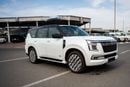 Nissan Patrol Nissan Patrol Platinum 2026 White roof black interior dark red and black