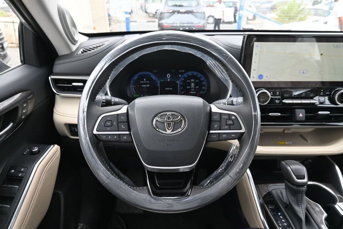 تويوتا هايلاندر Toyota Highlander Limited 2.5L Hybrid SUV, Model 2023 Color Silver