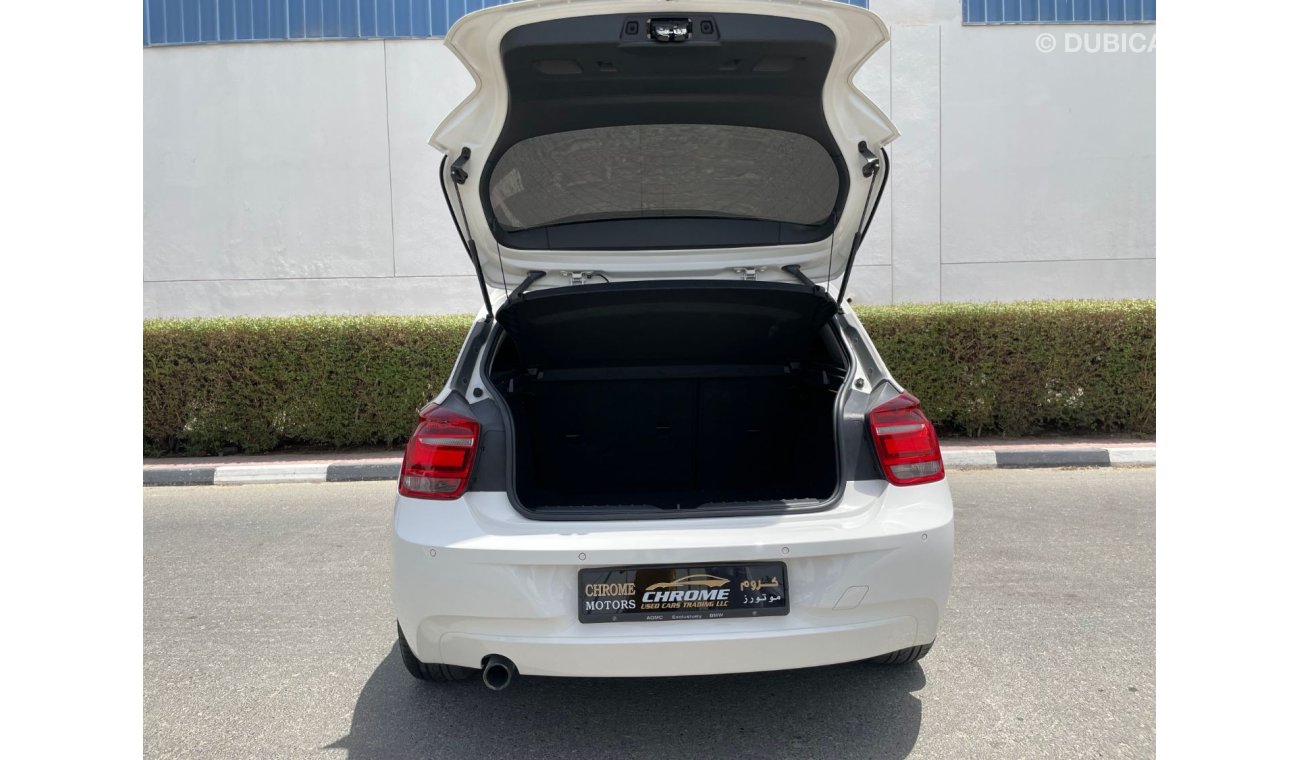 بي أم دبليو 116 BMW 116 2014 GCC  EXCELLENT CONDITION WITH TWO KEYS