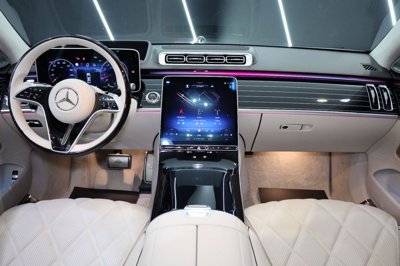 Mercedes Benz S 680 2024 Mercedes-Maybach S680, Two-Tone, Executive Rear Seat Package, Gargash Warranty + Service!!