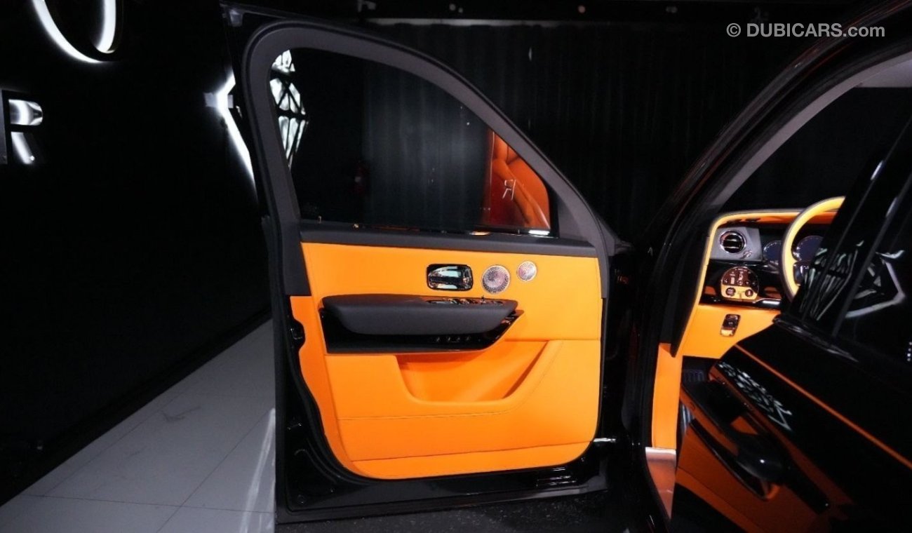 رولز رويس كولينان Onyx Concept | Brand New | 2024 | Diamond Black | Interior Orange