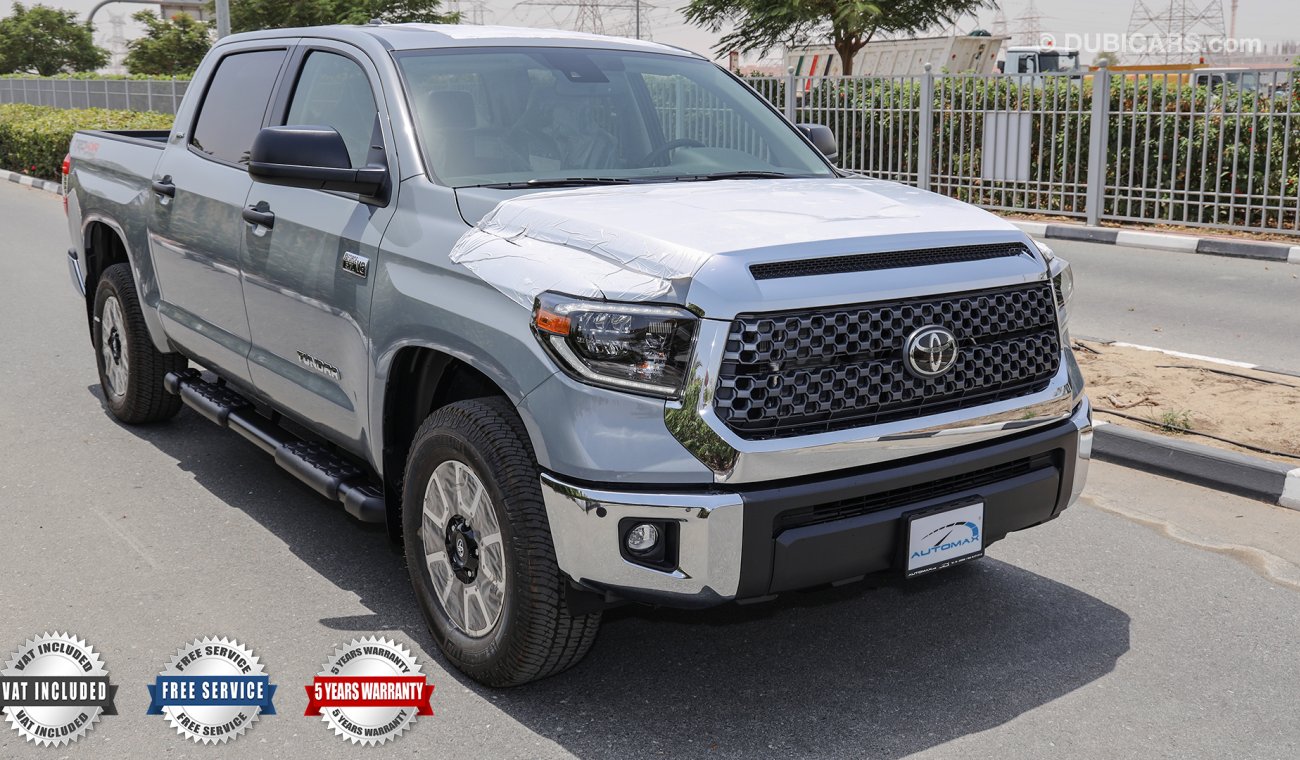 Toyota Tundra 2020 Crewmax SR5, 5.7L-V8 0km w/ 5Yrs or 200K km Warranty from Dynatrade + 1 Free Service