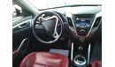 Hyundai Veloster ORANGE 2015 GCC PANORAMA NO REPAINT NO ACCIDENT PERFECT