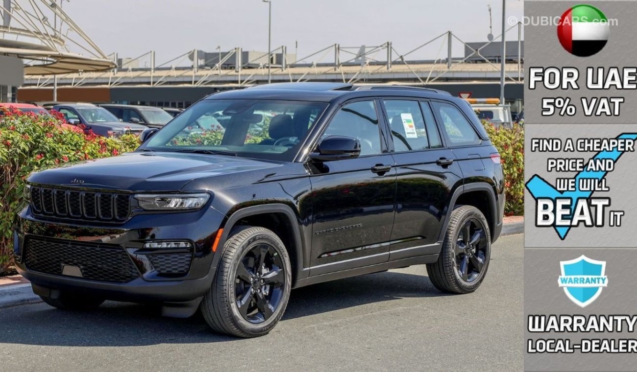 Jeep Grand Cherokee Altitude 3.6L V6 4X4 , 2023 GCC , 0Km , With 3 Years or 60K Km Warranty @Official Dealer