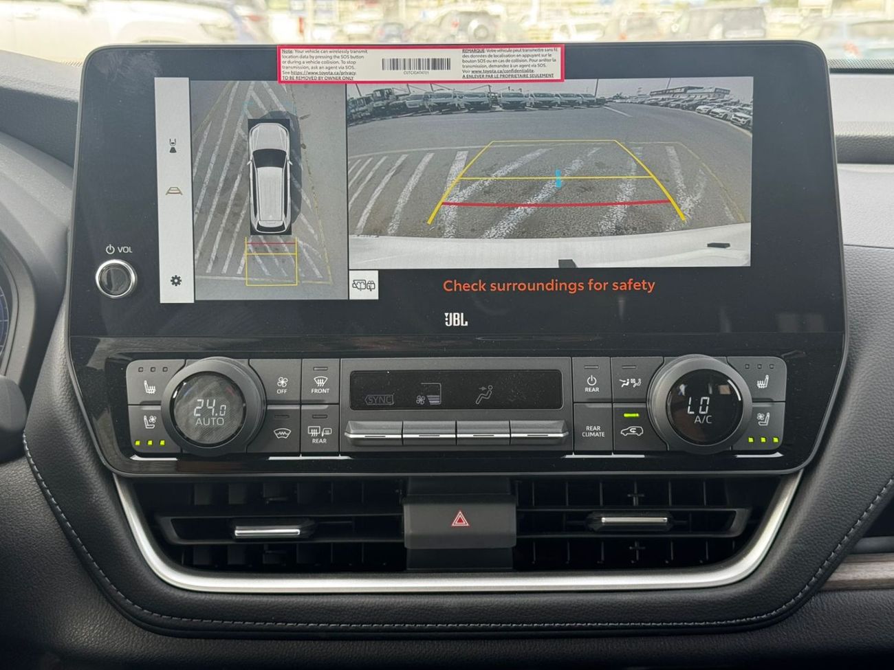 تويوتا جراند هايلاندر 2026 TOYOTA GRAND HIGHLANDER LIMITED TRIM CANADIAN SPEC READ STOCK AVAIALABLE IN SHOWROOM