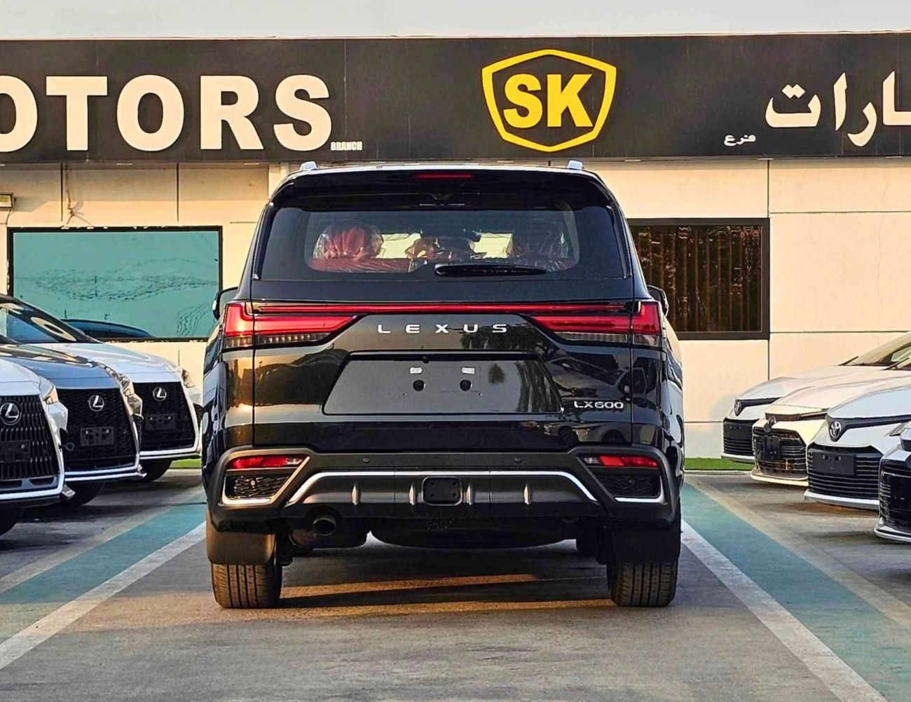 لكزس LX 600 F-SPORT / 3.5L V6 PETROL 4WD / FULL OPTION / FRONT & REAR CAMERA / ELECTRIC SEATS (CODE#LX6FS)