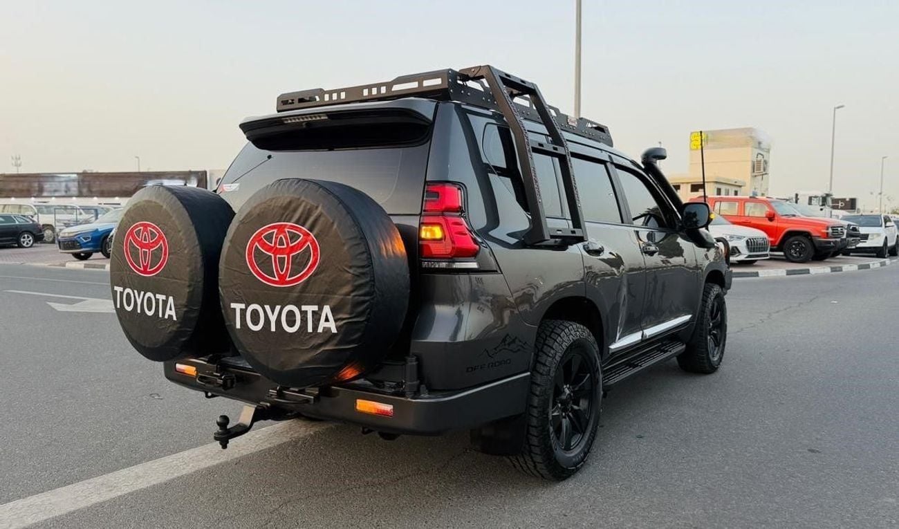 Toyota Prado 2019| 2.8 DIESEL ENGINE | AT | RHD | OFF ROAD MODIFIED | HEABY BULL BAR WITH LED LIGHTS | SIDE LADDE